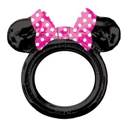 29 INCH MINNIE MOUSE FRAME BLACK & PINK