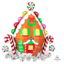 30 x 28 INCH GINGERBREAD HOUSE 4042901 026635404297