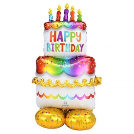 AIRLOONZ BIRTHDAY CAKE 4244911