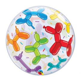 22 INCH BALLOON DOGS BUBBLE