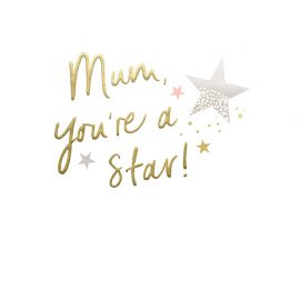 GOLDLEAF MOTHERS DAY MUM YOU STAR
