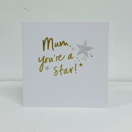 MUM YOU ARE A STAR CODE 11 - BLANK INSIDE