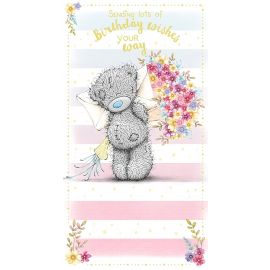 BIRTHDAY BEAR WITH BOUQUET