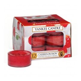 YANKEE CANDLE CHERRIES ON SNOW