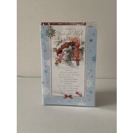 CHRISTMAS CARD CUTE WIFE CODE K