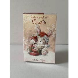 CHRISTMAS CARDS FOR COUSIN CODE 50