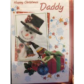 CHRISTMAS CARD CUTE DADDY CODE 75 