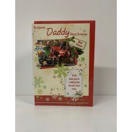 CHRISTMAS CARD TRADITIONAL DADDY CODE 75