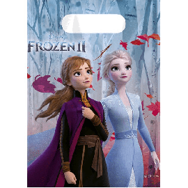 FROZEN 2 PARTY BAGS PK OF 6 - QUALATEX