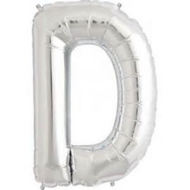 16 INCH AIR FILL SILVER LETTER D