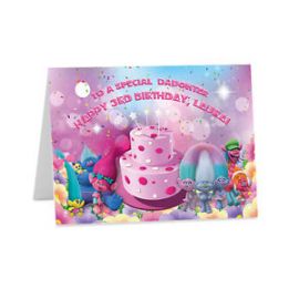 6PK A4 FOLDED PERSONALISED GREETING CARDS
