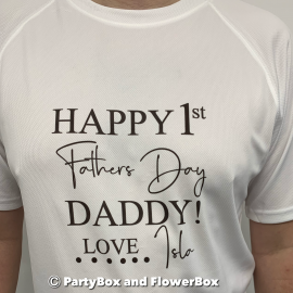 FIRST FATHERS DAY T SHIRT