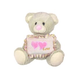 BEAR WITH CUSHION MOTHERS DAY